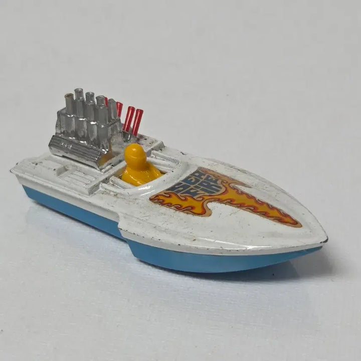 [BUNJANG] 1975 Matchbox Diecast Boat Miniature / 75년 매치박스 다이캐스트 보트 미니카 카페소품 인테리어