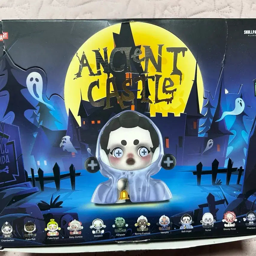 [BUNJANG] Pop Mart Skull Panda Ancient Castle Full Box Unsealed / 개봉)스컬판다 에이션트캐슬 풀박