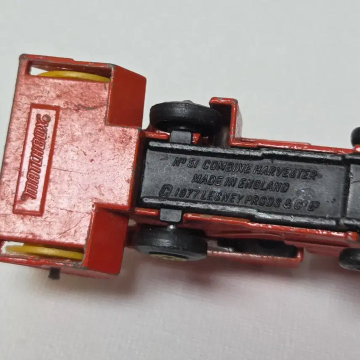 [BUNJANG] 1970s Matchbox Tractor Diecast Miniature / 70년대 매치박스 미니카 트랙터 다이캐스트 카페소품