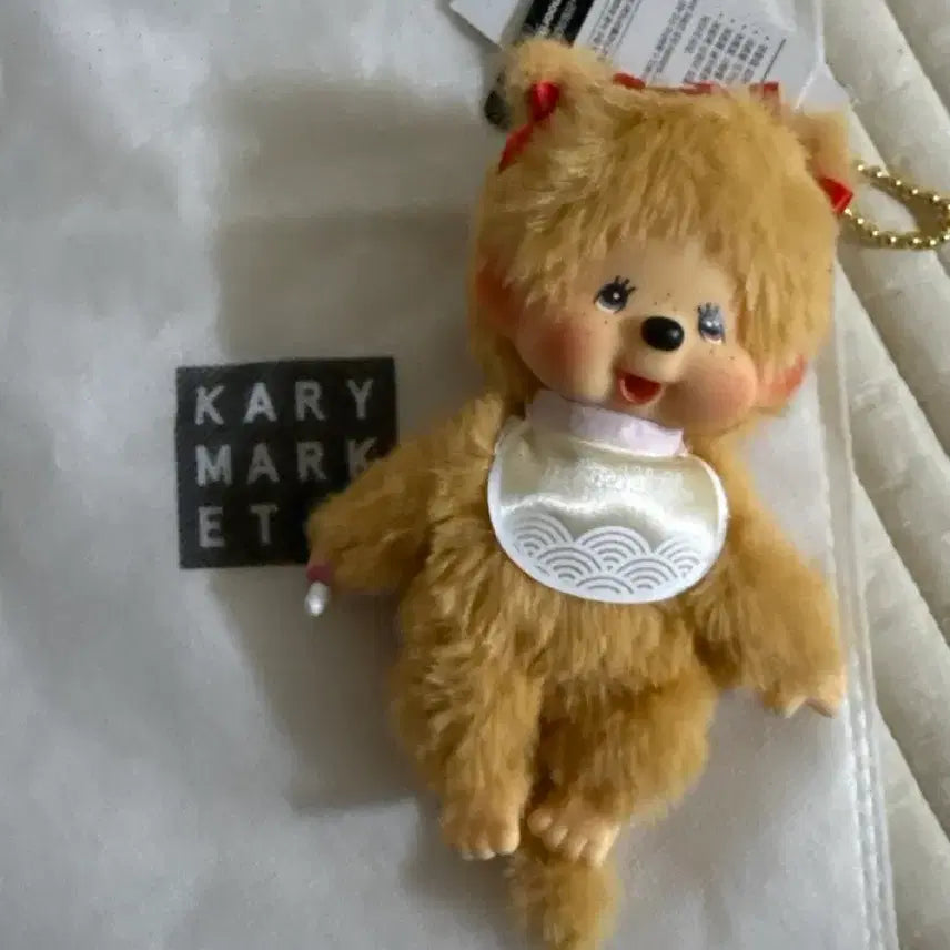 [BUNJANG] Korea Limited Gold Monchhichi Plush / 한국 한정 골드 몬치치