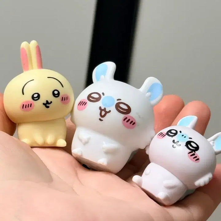 [BUNJANG] Monchouchou Momongga Usagi Plush Set / 먼작귀 모몽가 우사기 일괄