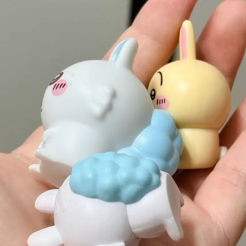 [BUNJANG] Monchouchou Momongga Usagi Plush Set / 먼작귀 모몽가 우사기 일괄