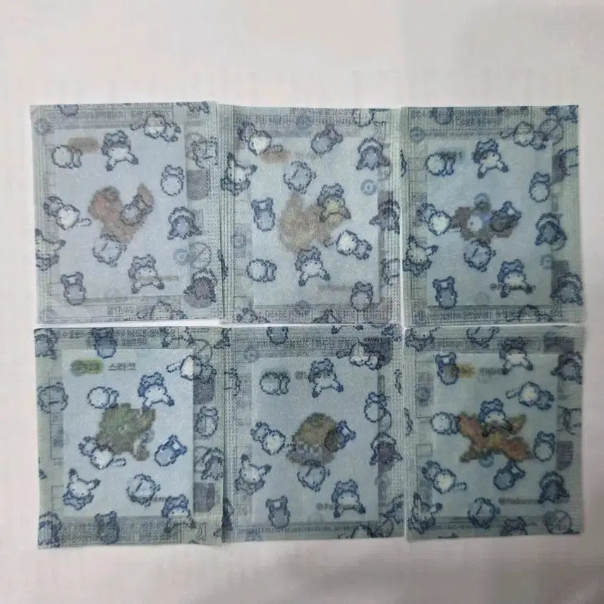 [BUNJANG] Sealed Pokemon Pixel Art Stickers (Tti-bu-ssal) / 미개봉 포켓몬 픽셀아트 띠부씰
