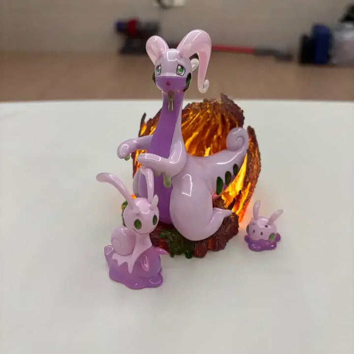 [BUNJANG] ZXZ Studio Goodra Evolution Line Resin Figure / ZXZ studio 미끄래곤 진화트리 포켓몬 레진 피규어