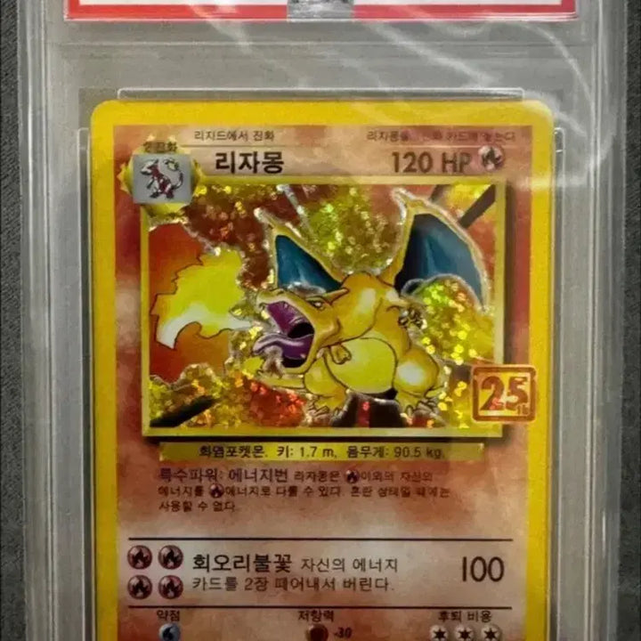 [BUNJANG] PSA 10 25th Anniversary Charizard Korean Edition / psa10 25주년 리자몽 한글판