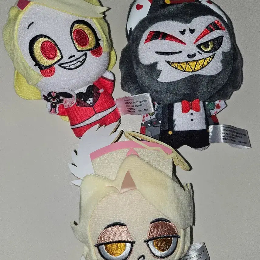 [BUNJANG] Hazbin Hotel Charlie Husk Abel Plush Bundle Set / 급전)해즈빈호텔 찰리 허스크 아벨 누이 ㅍㅍ