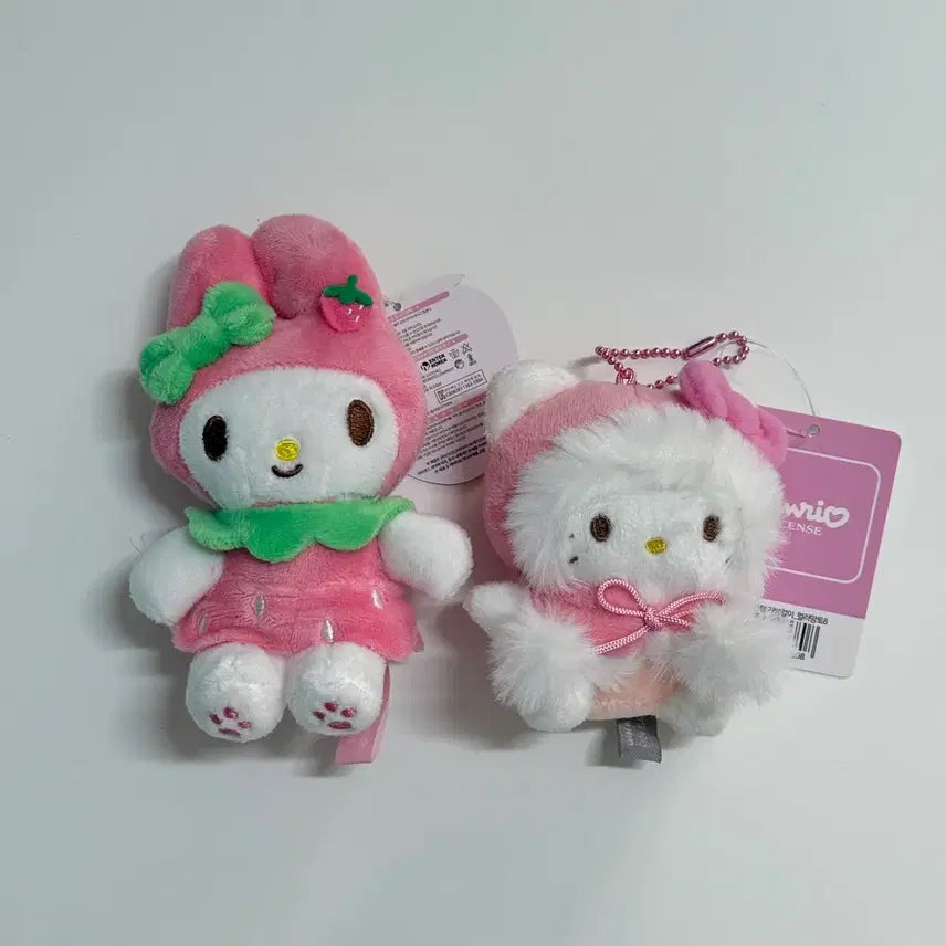 [BUNJANG] Sanrio My Melody &amp; Kitty Bundle Plush Dolls / 산리오 마이멜로디 키티 일괄판매
