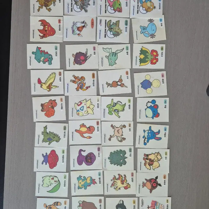 [BUNJANG] Pokemon Sticker Collection / 포켓몬스터 띠부씰