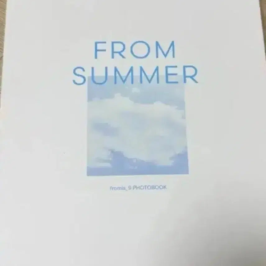 [BUNJANG] fromis_9 FROM SUMMER Photobook / 프로미스나인 FROM SUMMER 포토북