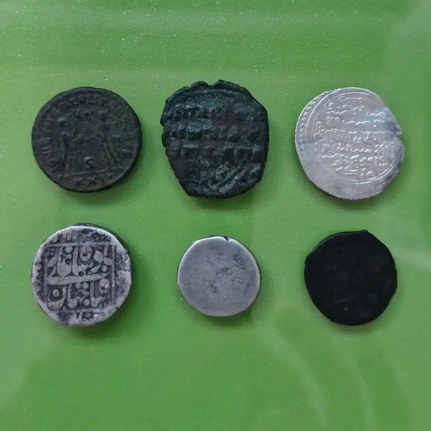 [BUNJANG] Ancient and Medieval Silver Coins - 6 Pieces / 고대, 중세 은화 동화 6점