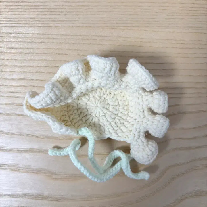 [BUNJANG] Knit Bonnet for 10cm Dolls / 10cm 인형 솜깅 뜨개보닛 인형옷 솜깅옷 뜨개옷