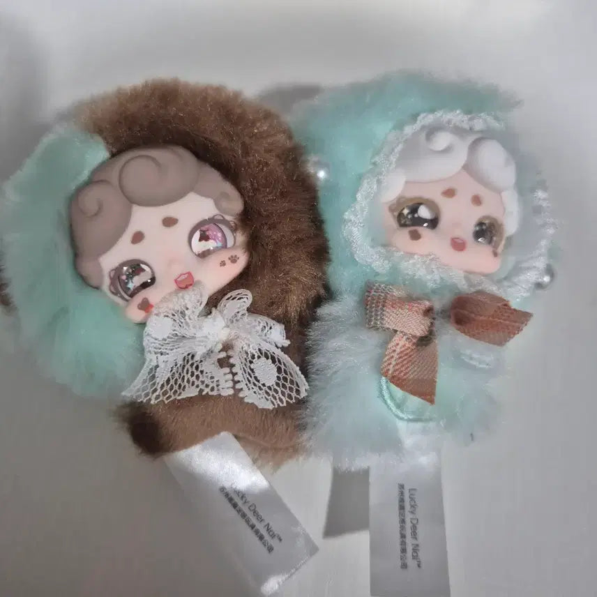 [BUNJANG] Bamtokki Mini Doll Bundle Set (Mint Secret) / 밤토끼 미니 2개일괄 (민트시크릿)