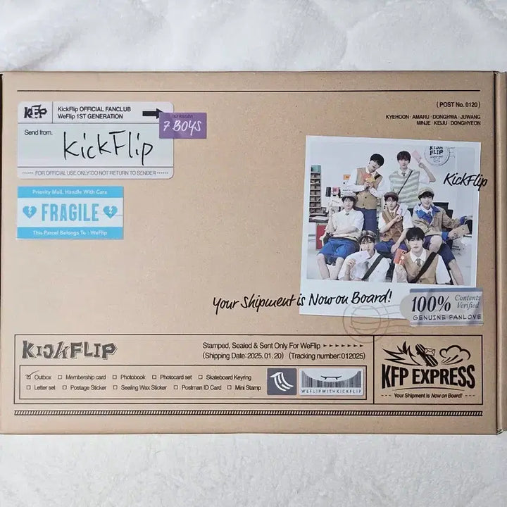 [BUNJANG] Kickflip 1st Gen Kit / 킥플립 1기 키트 양도