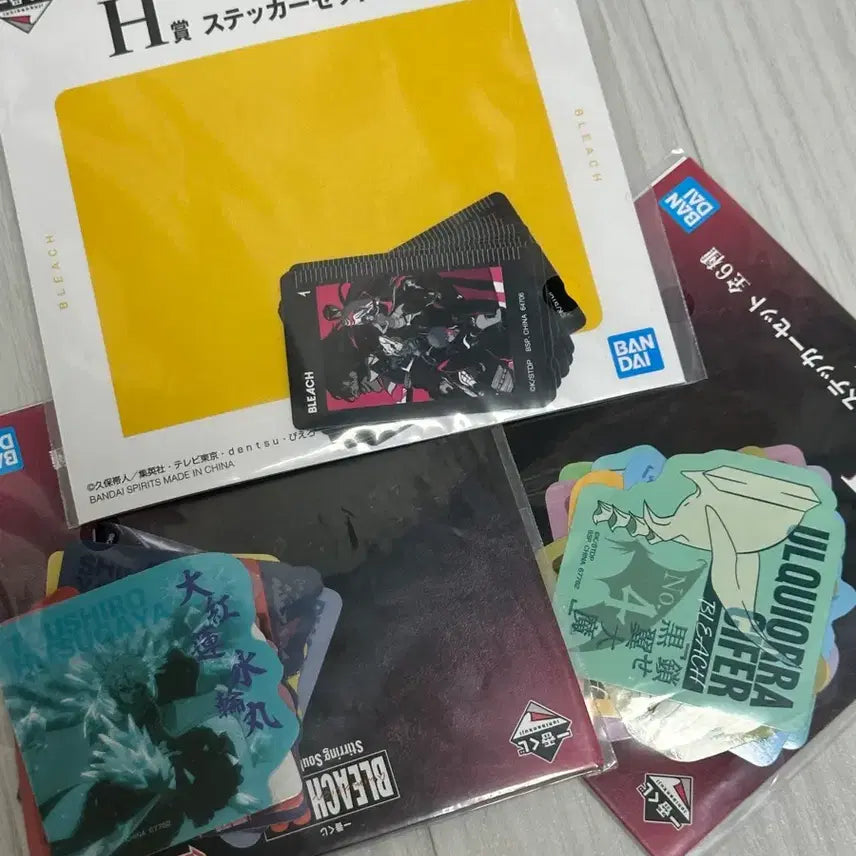 [BUNJANG] Bleach Ichiban Kuji Sticker Set (3 Packs) Bundle / 블리치 제일복권 스티커 3세트