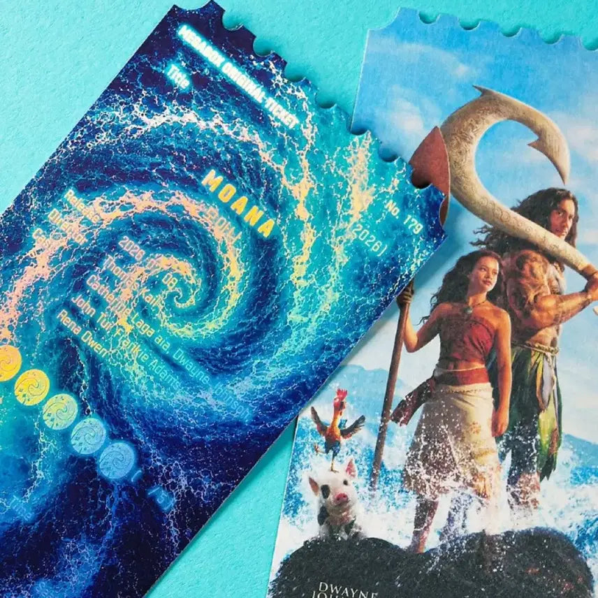 [BUNJANG] Moana Megabox Original Ticket / 모아나 오티 메가박스 오리지널 티켓