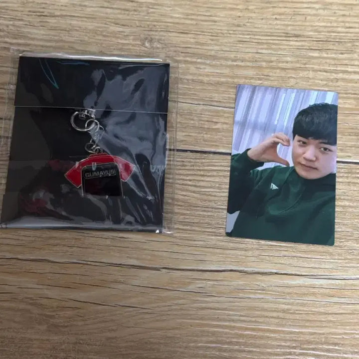 [BUNJANG] T1 Gumayusi Keyring Photocard / 티원시절 구마유시 키링 포카 포토카드(현한화생명e스포츠hle)