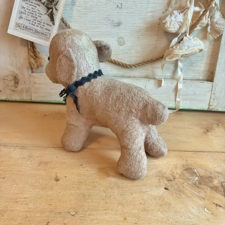 [BUNJANG] Vintage Teddy Bear Dog Plush / 레어) 빈티지 테디베어 강아지 인형