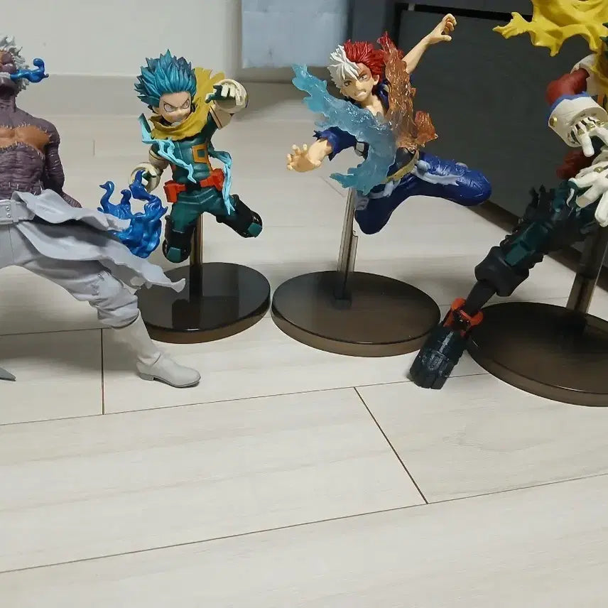 [BUNJANG] My Hero Academia Banpresto 4 Figure Bundle Set / 일괄) 나히아 반프 4종 세트