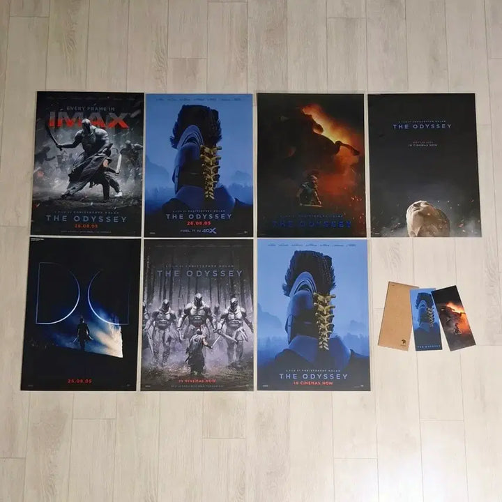 [BUNJANG] Odyssey 8-Poster Bundle Set / (8종일괄) 오디세이 포스터 7종+TTT 일괄판매(IMAX+4DX+돌비+시카 외)