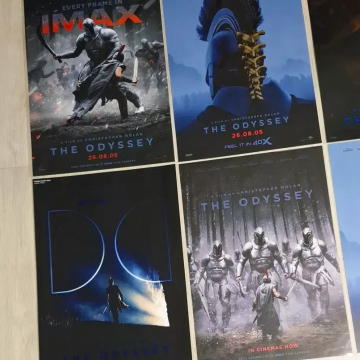 [BUNJANG] Odyssey 8-Poster Bundle Set / (8종일괄) 오디세이 포스터 7종+TTT 일괄판매(IMAX+4DX+돌비+시카 외)