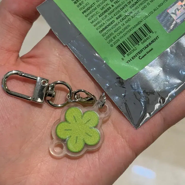[BUNJANG] ANDVER Random Clover Keyring / 앤더블 팝업 오잎클로버 앤클로