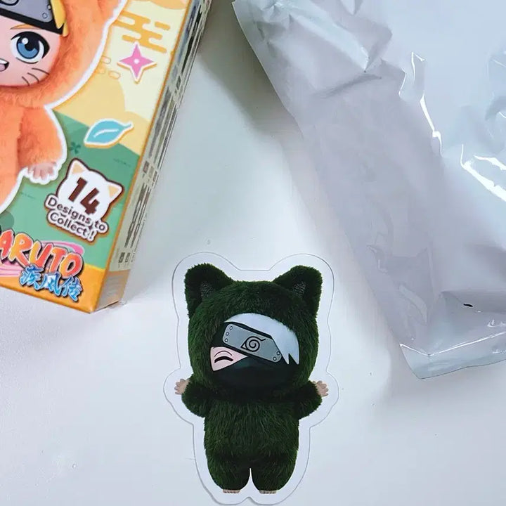 [BUNJANG] Naruto EAKI Kitten Land Mini Nabubu Plush - Hatake Kakashi / 나루토 EAKI 키튼랜드 미니 나부부 인형 - 하타케 카카시