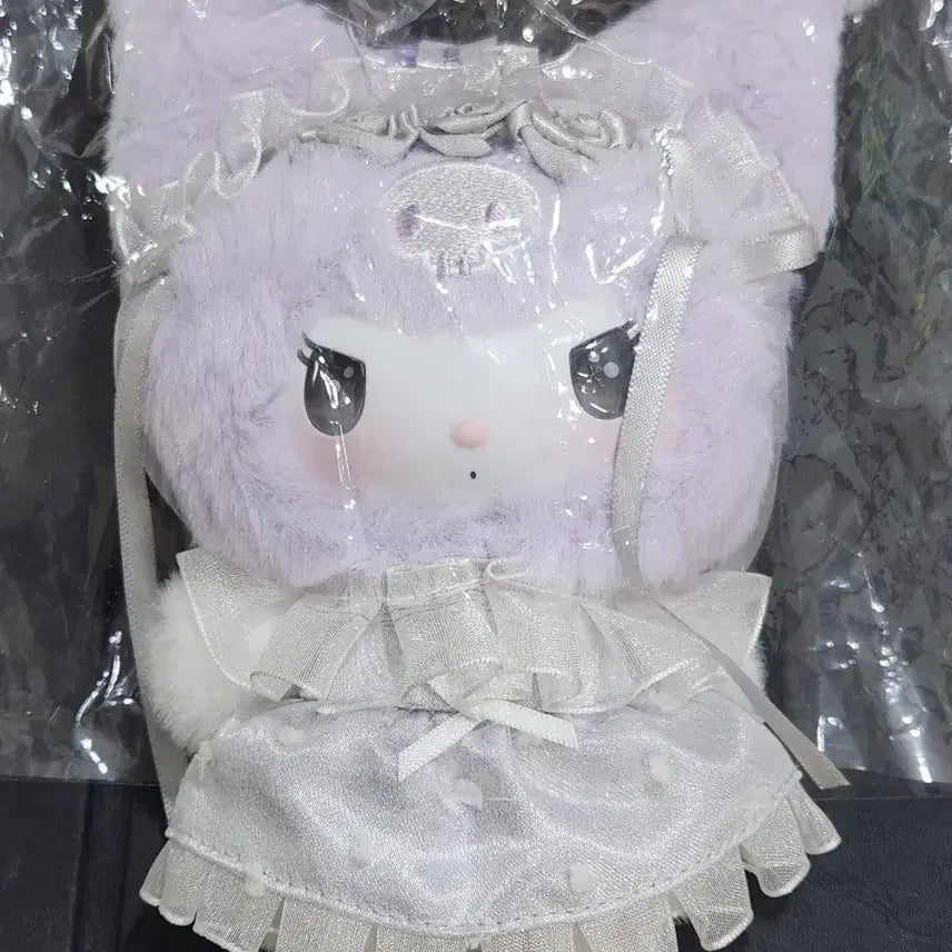 [BUNJANG] Miniso Kuromi Rose Garden Plush / 미니소 쿠로미 로즈가든 인형