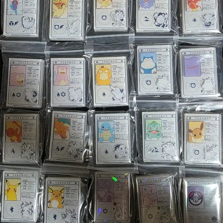 [BUNJANG] Lotteria Pokémon Magnet Full Set (20 Types) / 롯데리아 포켓몬 마그넷 20종 풀세트
