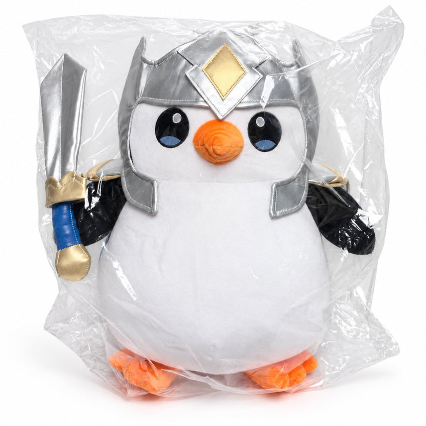 [BUNJANG] Pengu Feather Knight Large Plush ~45cm (Sealed) / 미개봉) 펭구 깃털 기사 대형 인형 약 45cm