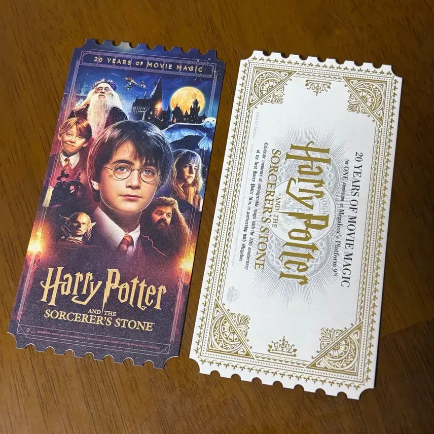 [BUNJANG] Harry Potter Megabox Original Ticket / (오늘만 할인)해리포터 메가박스 오리지널 티켓