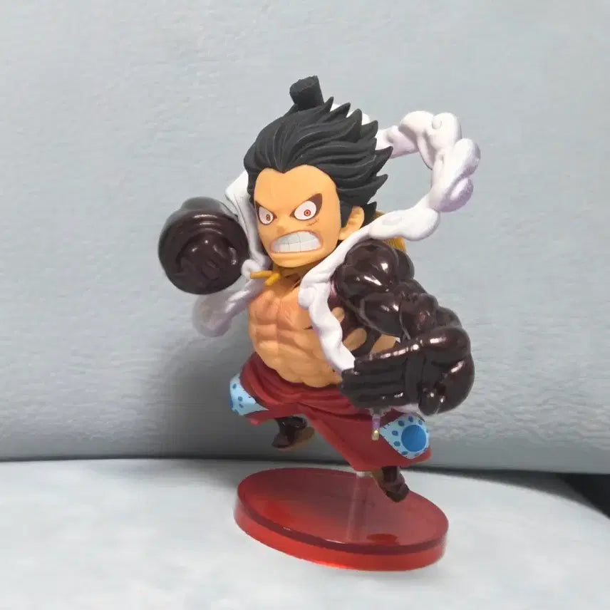 [BUNJANG] One Piece World Collectable Figure Monkey D. Luffy Gear 4 Luffy Taro (Opened) / 원피스 월콜 루피 기어4 루피타로 개봉품