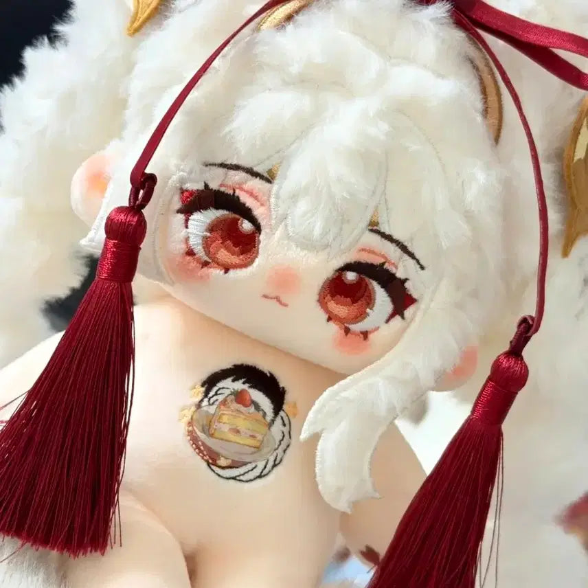 [BUNJANG] 20cm White Rabbit Cotton Doll (Unsealed) / (신품) 20cm 지오없솜 하얀토끼 솜인형 양도합니다