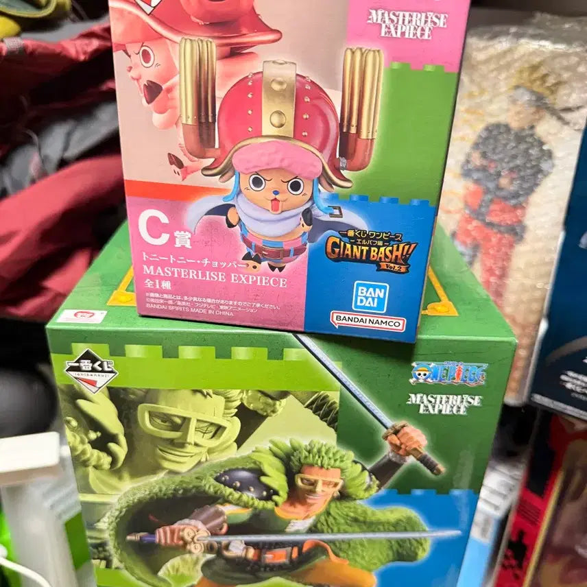 [BUNJANG] One Piece Elbaf 2 Masters Rice Figures (Zoro/Chopper) Set / 원피스 엘바프 2마스터라이즈 피규어 2종 (조로/쵸파)