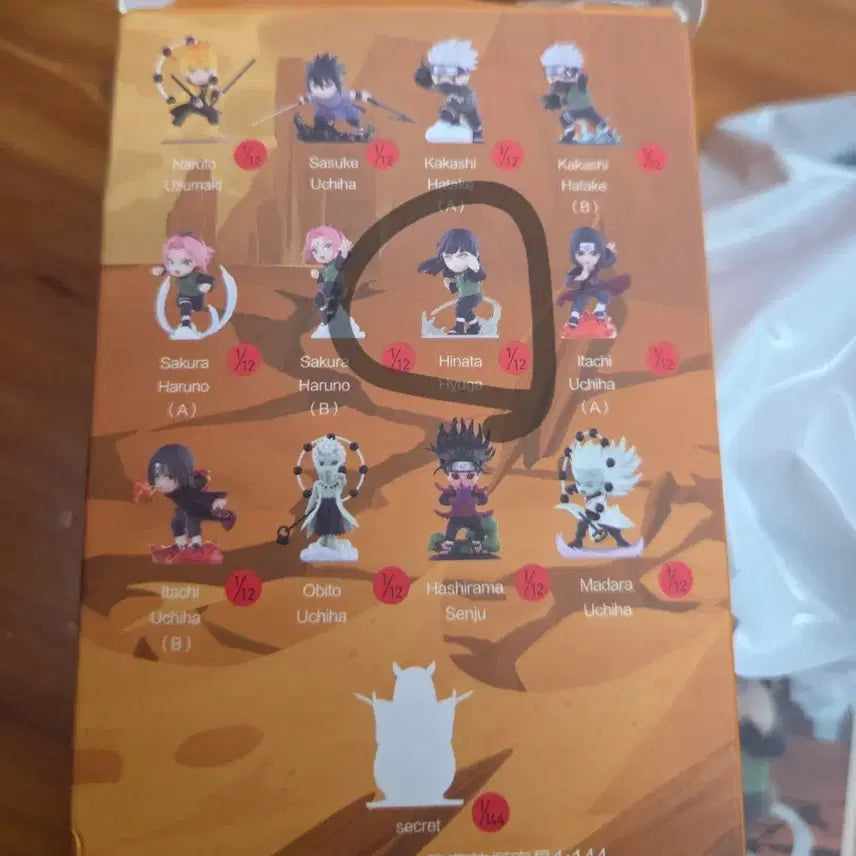 [BUNJANG] Pop Mart Ninja Wars Naruto Hinata Figure (Sealed) / (비닐미개봉) 팝마트 닌자대전 나루토 히나타