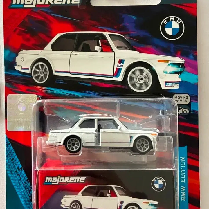 [BUNJANG] Majorette BMW 2002 Turbo White (Sealed) / (미개봉/동영상)마조렛 BMW 2002 Turbo 화이트