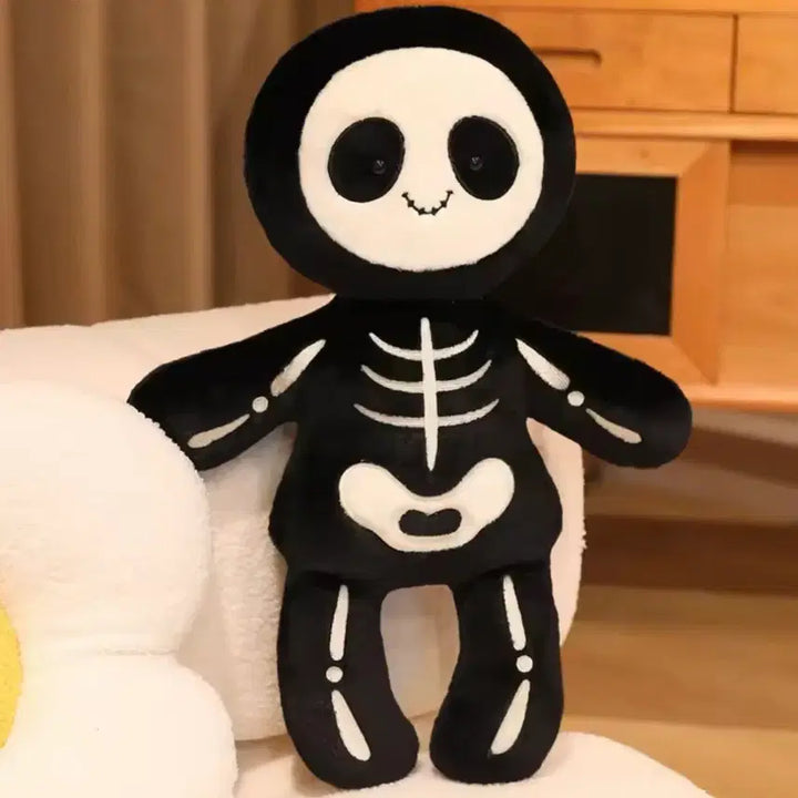 [BUNJANG] Skeleton Skull Plush Doll / 해골 스켈레톤 인형 (S급)