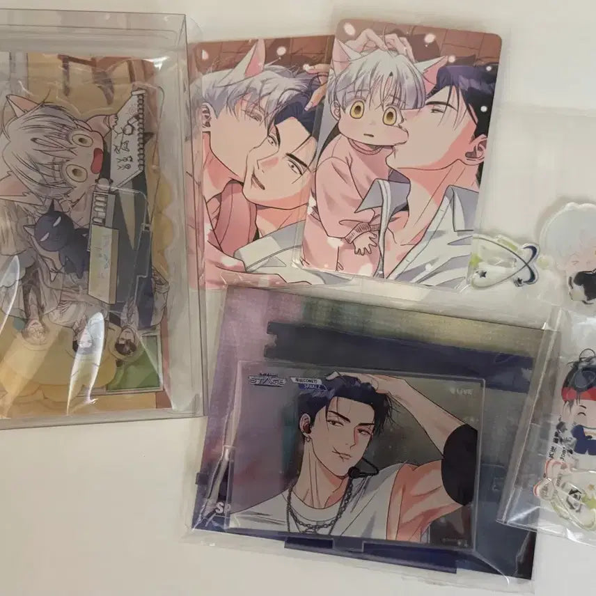 [BUNJANG] Sparkles Acrylic Standee Bundle Set / 스파클즈 이리 사랑스러운 너 이사너 아크릴 뽀시래기 미니아스 직캠 살랑 살랑 꼬리 아크릴 일괄