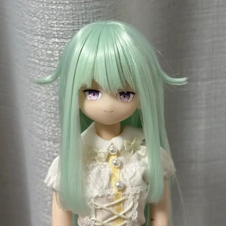 [BUNJANG] Kusanagi Nene Project Sekai Doll Head Wig Set / 프세카 프로젝트 세카이 쿠사나기 네네 구현 인형 헤드 가발 아존돌 구관 구체관절인형 피규어