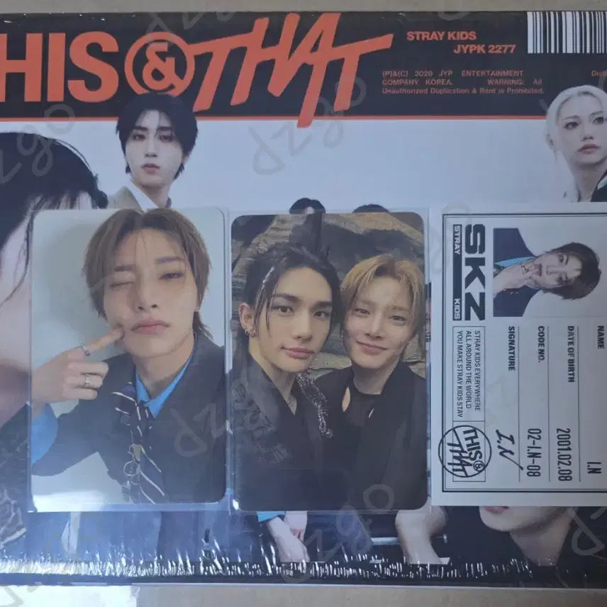 [BUNJANG] Stray Kids THIS ver. I.N Set / Straykids This ver. I.N set 디스버전 아이엔