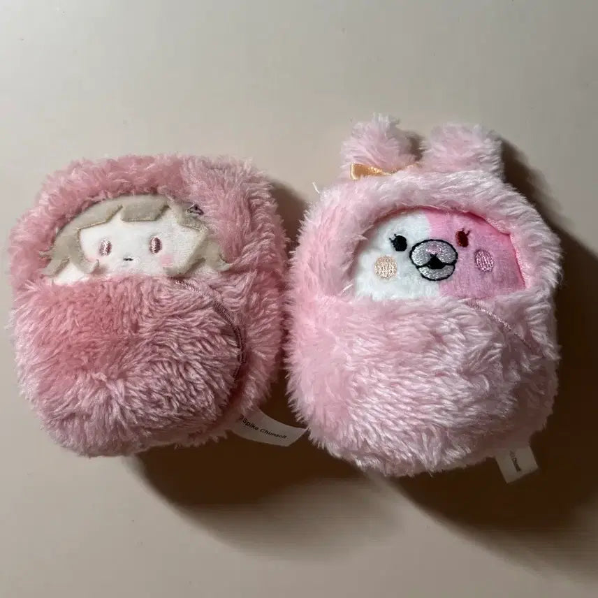 [BUNJANG] Danganronpa Nanami Chiaki &amp; Monomi Tapestry Plush Bundle / 단간론파 타피누이 일괄 (나나미 치아키,모노미)