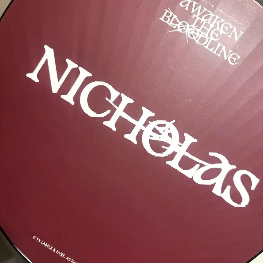 [BUNJANG] ENHYPEN Nicholas AuditionUCHIWA Fan / 앤팀 니콜라스 어더블 우치와 양도