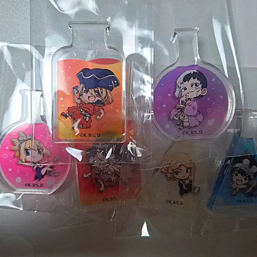 [BUNJANG] Dr. Stone Daiso Acrylic Standee Bundle Set / 닥터스톤 다이소 아크릴 일괄