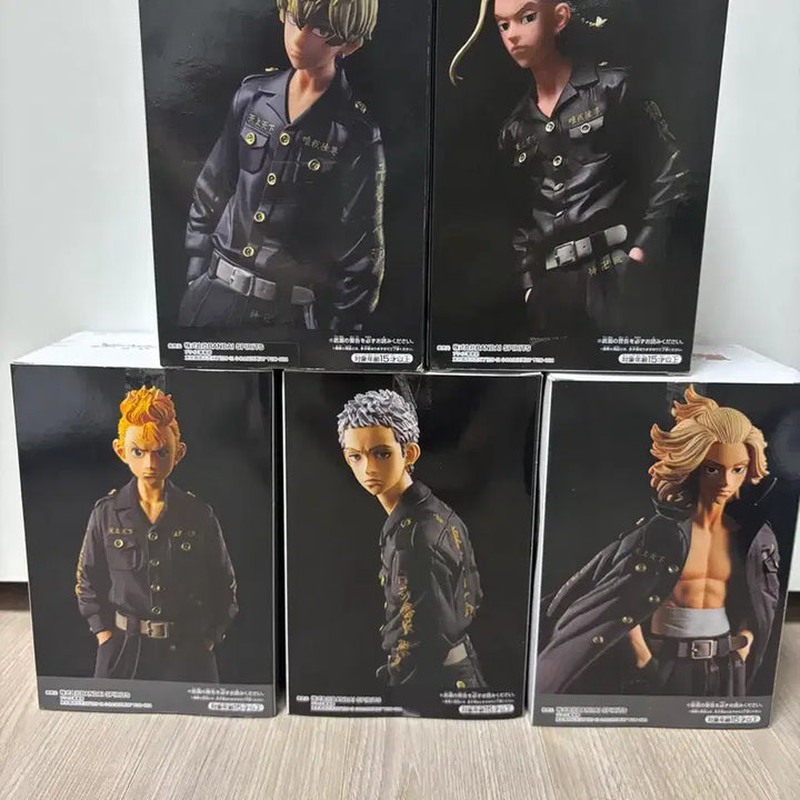 [BUNJANG] Tokyo Revengers 6-Figure Set (Unsealed) / (개봉)도쿄 리벤져스 피규어 6종 세트 일괄판매