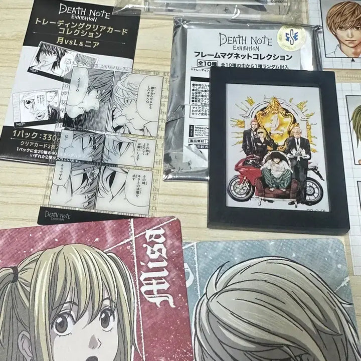 [BUNJANG] Death Note Goods Bundle Set / 데스노트 굿즈 일괄 처분 원화전 굿즈 누이 증명사진 팝업 랜디큘러 등