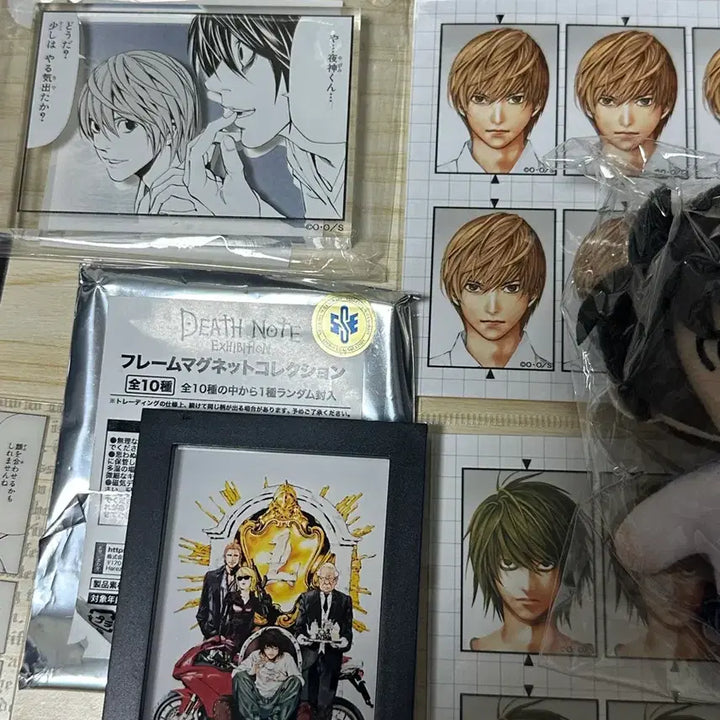 [BUNJANG] Death Note Goods Bundle Set / 데스노트 굿즈 일괄 처분 원화전 굿즈 누이 증명사진 팝업 랜디큘러 등