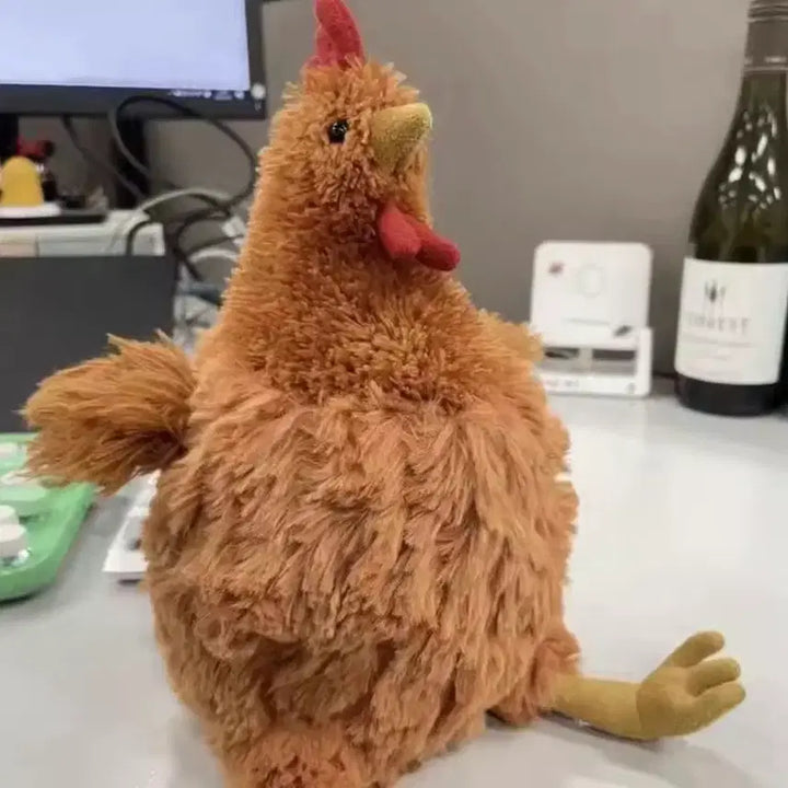 [BUNJANG] Soft &amp; Squishy Chick Plush Doll (S Grade) / 부들부들 말랑말랑 꼬꼬닭 애착 인형 (S급)