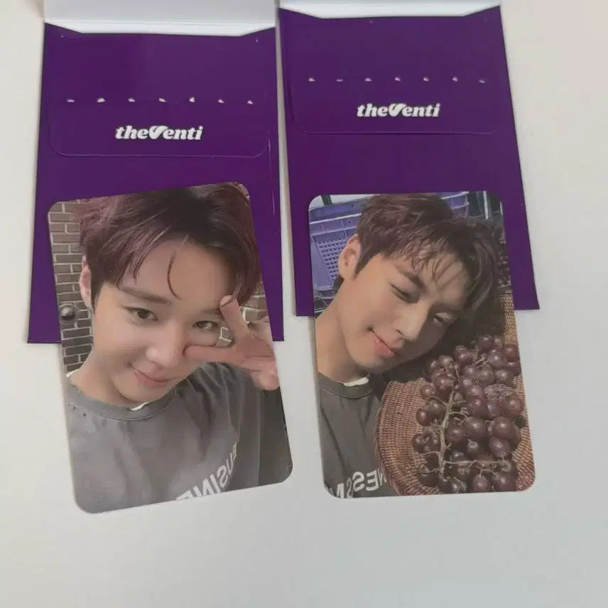 [BUNJANG] Park Jihoon The Venti Photocard Bundle Set / 박지훈 더 벤티 포카 일괄 양도