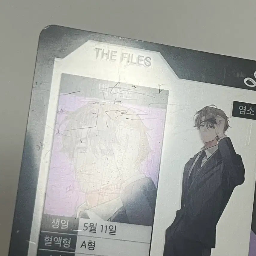 [BUNJANG] Baek Sa-heon Acrylic Photocard - Ghost Story Office Worker / 괴담출근 백사헌 아크릴 팝업 포카