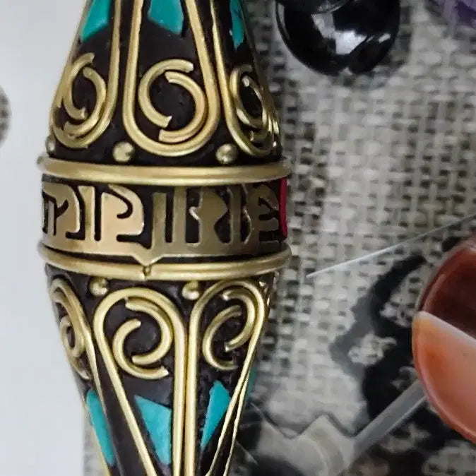 [BUNJANG] Bodhi Seed &amp; Magnet Bracelet 12mm / 보리수 염주   고급 비즈 자석 호마노 에너지 팔찌 12mm