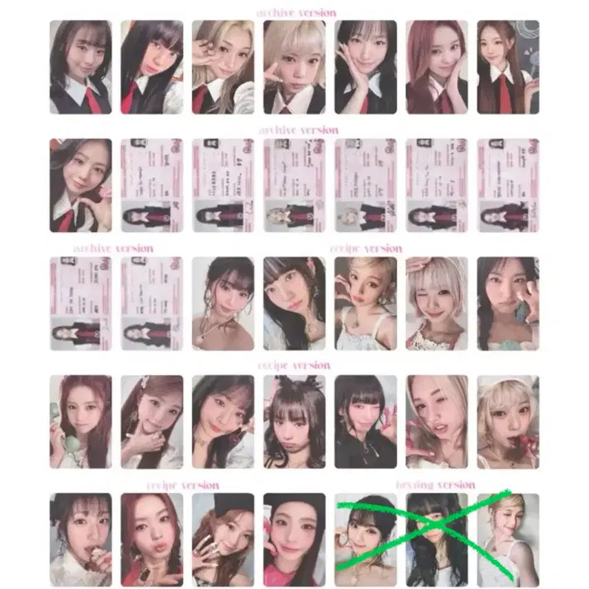 [BUNJANG] UNI.T SWISH Album Photocard Bundle Set / [2명] 유니스 스위시 앨범포카 일괄